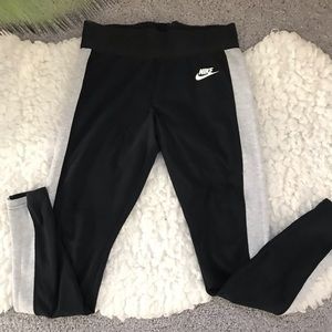 NIKE LOGO BAND WORKOUT LEGGINGS